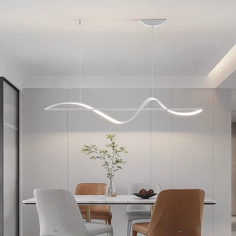Luces led modernas para habitación, lámpara colgante para sala de estar, mesa de comedor, cocina, guardarropa, oficina, decoración del hogar - Imagen 3