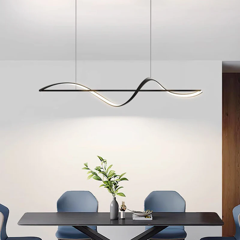 Luces led modernas para habitación, lámpara colgante para sala de estar, mesa de comedor, cocina, guardarropa, oficina, decoración del hogar - Imagen 4